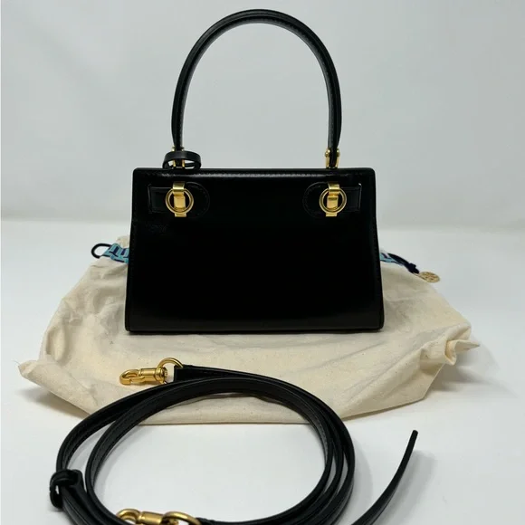 Tory Burch Lee Radziwill Bag in Black